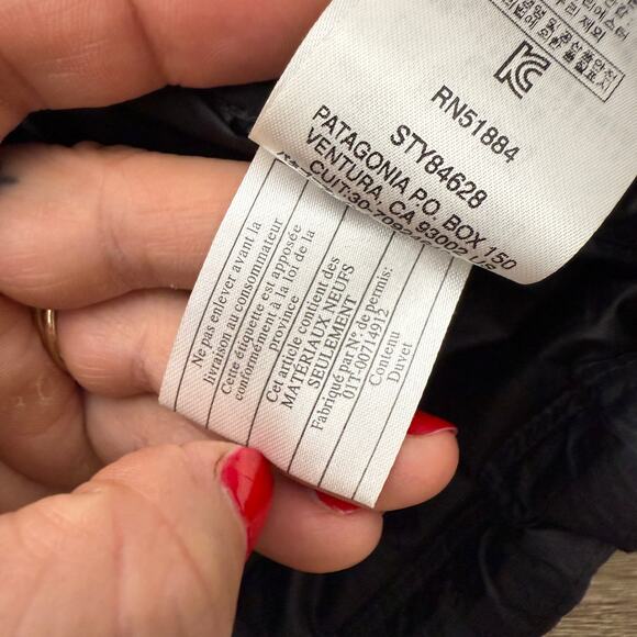 Patagonia Down Sweater Vest Puffer Down Womens Large - Picture 8 of 10